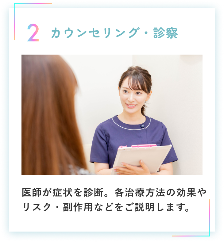 カウンセリング・診察