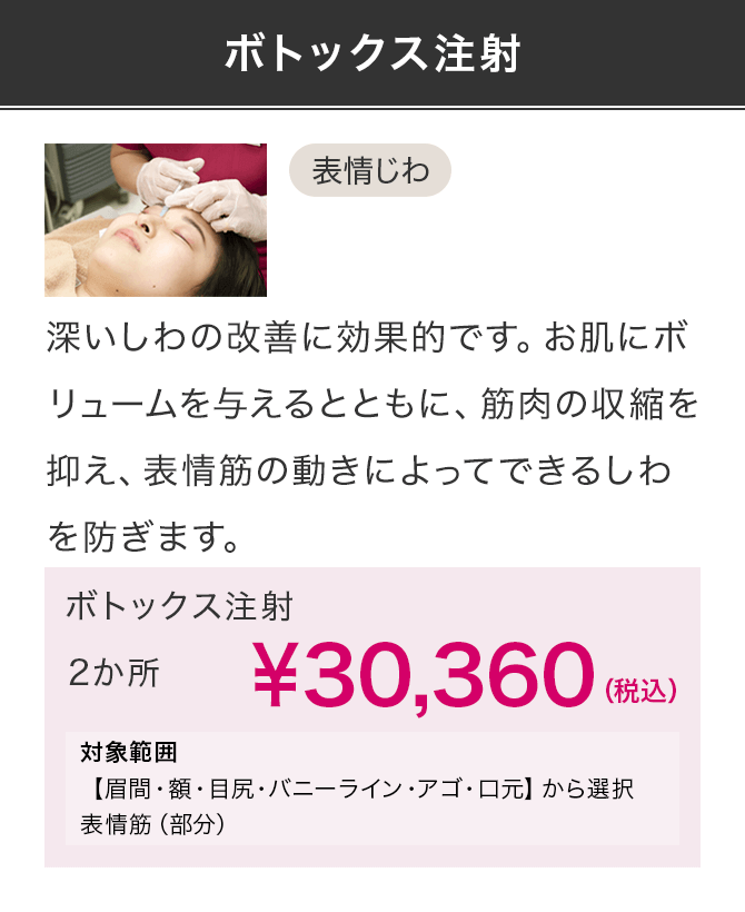 ボトックス注射